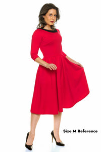 Original Retro Swing Dress in Pink
