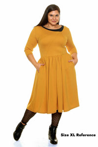 Original Retro Swing Dress in Pink