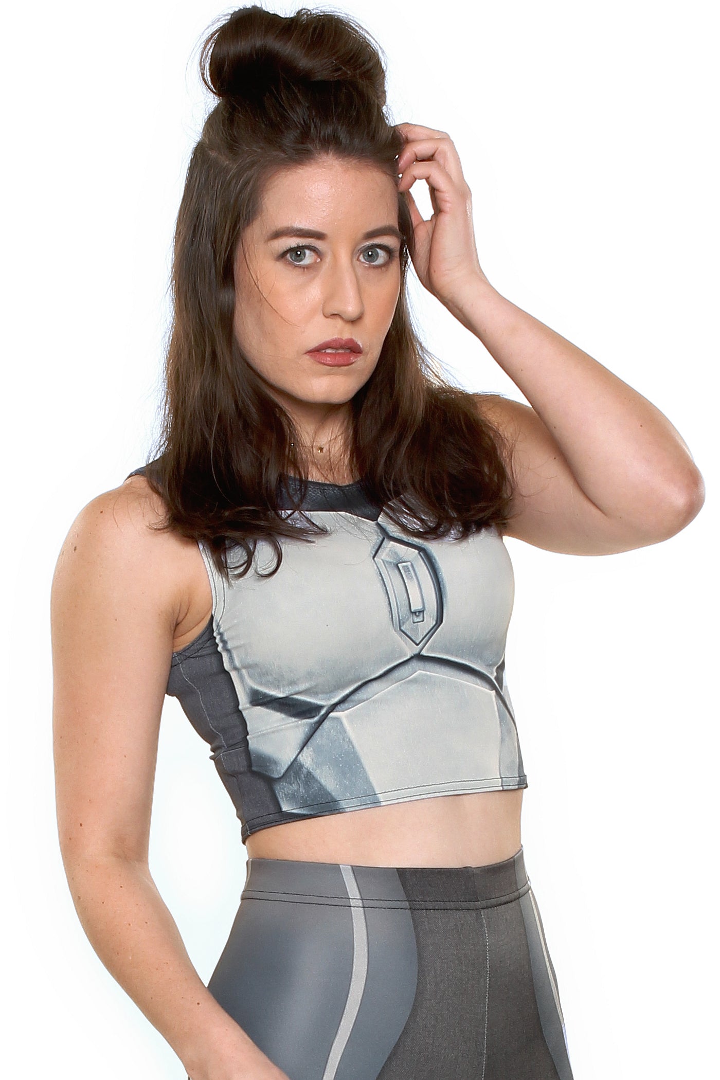 Platinum Crop Top