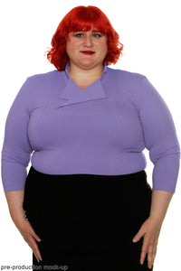 Space Rebel Top in Purple